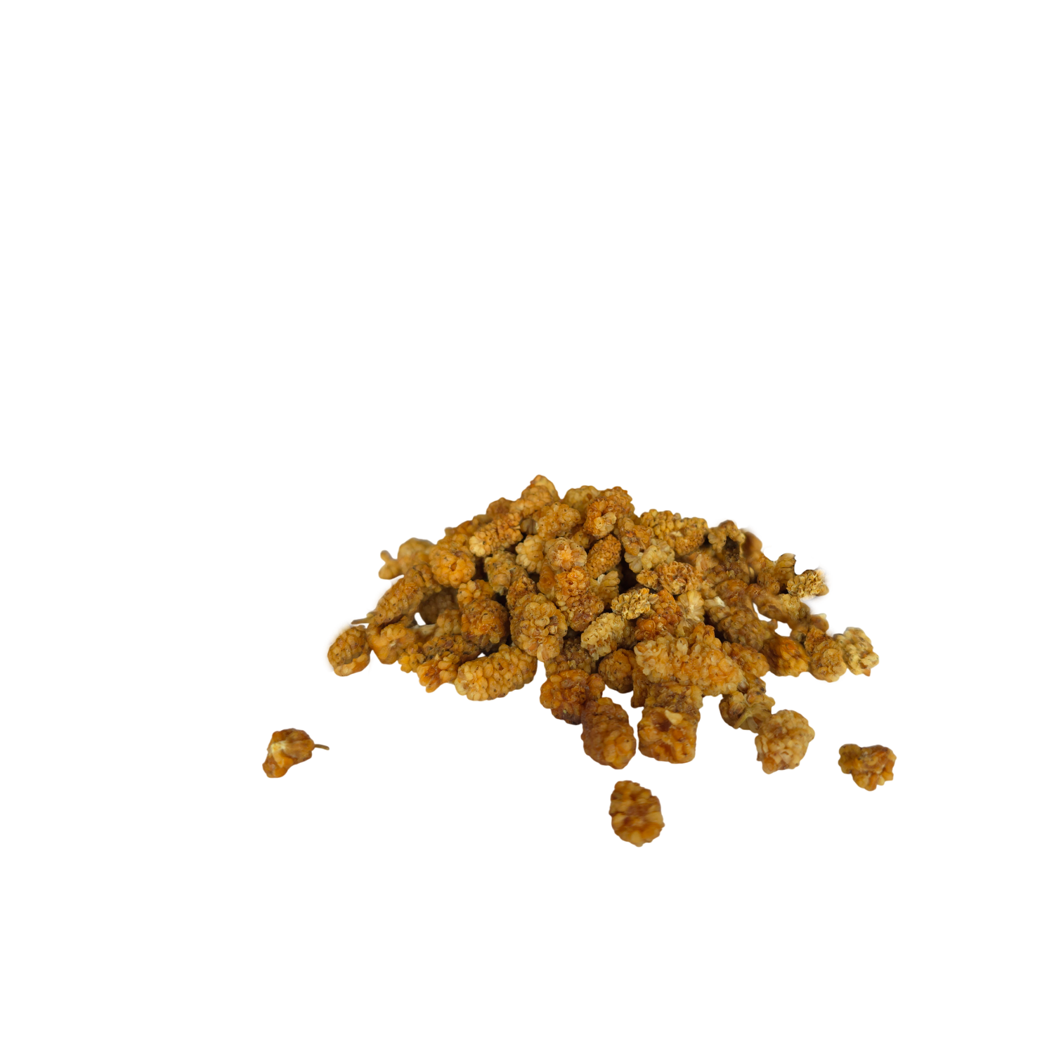 Mora blanca deshidratada